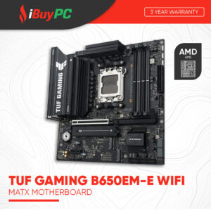 ASUS TUF Gaming B650EM-E WIFI mATX Motherboard | AM5