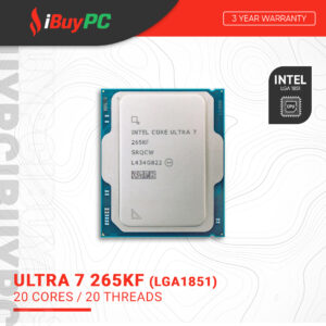 Intel Core Ultra 7 265KF | 20 Cores, 20 Threads | LGA1851 (Tray)