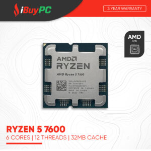 AMD Ryzen 5 7600 | 6 Cores, 12 Threads | AM5 (Tray)