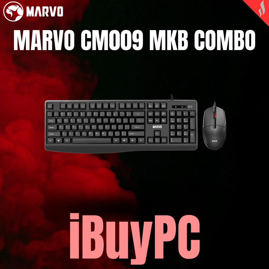 MARVO CM009 KEYBOARD MOUSE COMBO WIRED Image