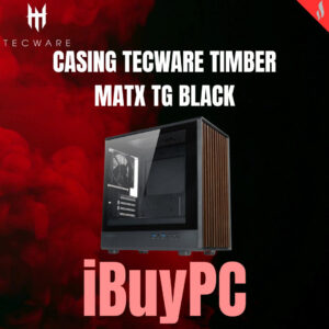 CASING TECWARE TIMBER MATX TG BLACK
