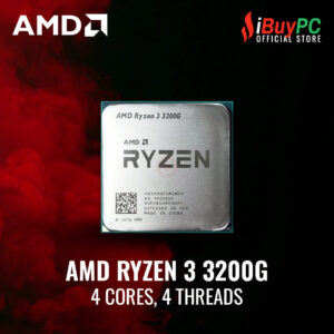 AMD RYZEN 3 3200G 4 CORES/4 THREADS AM4 APU