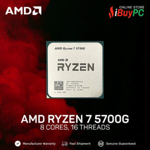 AMD Ryzen 7 5700G | 8 Cores, 16 Threads | AM4 (Tray Unit)