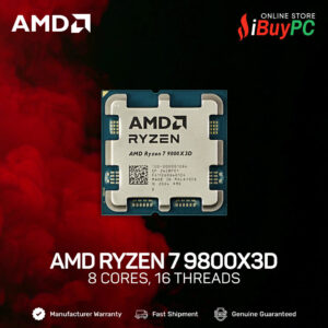 AMD Ryzen 7 9800X3D | 8 Cores, 16 Threads | AM5 (Tray Unit)