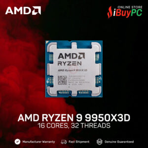 AMD Ryzen 9 9950X3D | 16 Cores, 32 Threads | AM5 (Tray Unit)