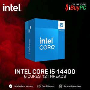 INTEL Core i5-14400 | 6 Cores, 12 Threads | LGA1700 (Box Unit)