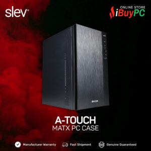 SLEVCASE A-TOUCH mATX Case w/Slevnergy SE380 380W Power Supply