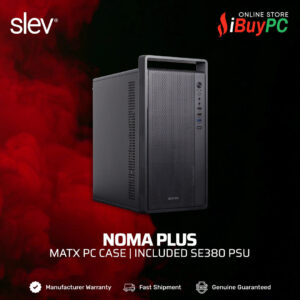 Slevcase Noma Plus mATX PC Case w/Slevnergy SE380 380W Power Supply