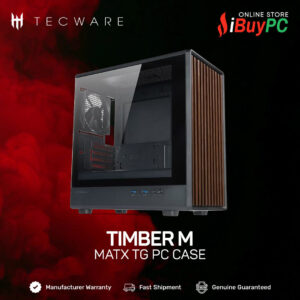 Tecware TIMBER M mATX Case - Black