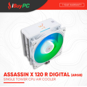Thermalright Assassin X 120 R Digital ARGB Air Cooler - White