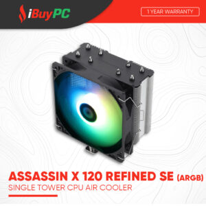 Thermalright Assassin X 120 Refined SE ARGB Air Cooler - Black