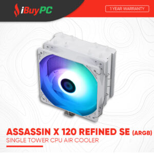 Thermalright Assassin X 120 Refined SE ARGB Air Cooler - White
