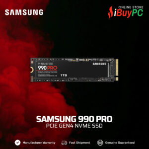 Samsung 990 Pro 1TB Gen4 NVMe SSD