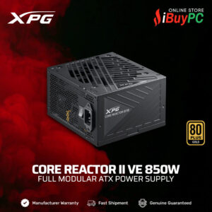 XPG Core Reactor II VE ATX3.1 - PCIe5.1 850W 80Plus Gold Full Modular Power Supply