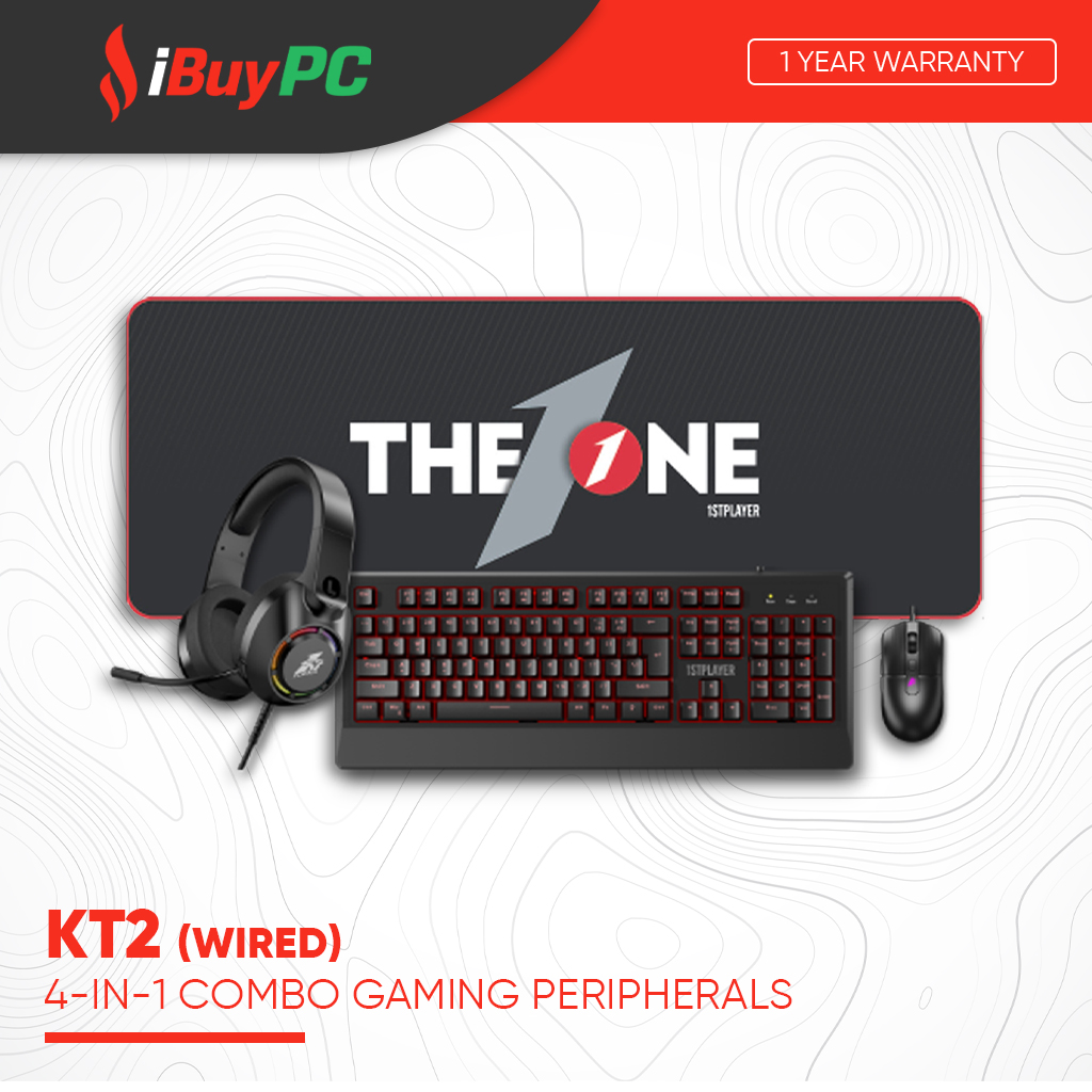 1stPlayer KT2 4-IN-1 Combo Gaming Peripherals Image