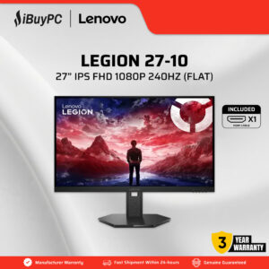 Lenovo Legion 27-10 27" IPS FHD 1080P 240Hz 0.5ms Gaming Monitor