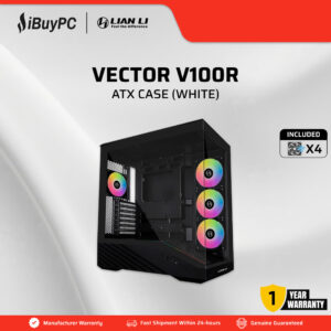 Lian Li Vector V100R ATX Case - Black