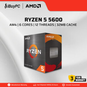 AMD Ryzen 5 5600 | 6 Cores, 12 Threads | AM4 (Box)