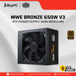 Cooler Master MWE Bronze 650 V3 ATX3.1 650W 80Plus Bronze