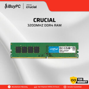 Crucial DDR4 32GB 3200MHz UDIMM
