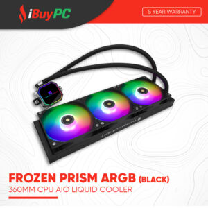 Thermalright Frozen Prism ARGB 360mm AIO Liquid Cooler - Black