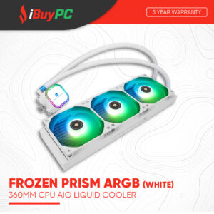Thermalright Frozen Prism ARGB 360mm AIO Liquid Cooler - White