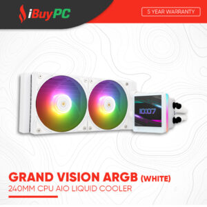 Thermalright Grand Vision ARGB 240mm AIO Liquid Cooler - White