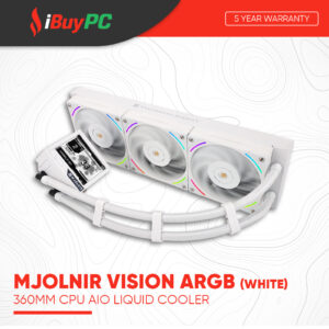 Thermalright Mjolnir Vision ARGB 360mm AIO Liquid Cooler - White