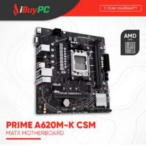 ASUS Prime A620M-K CSM mATX Motherboard | AM5