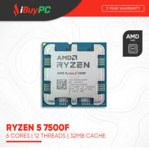 AMD Ryzen 5 7500F | 6 Cores, 12 Threads | AM5 (Tray)
