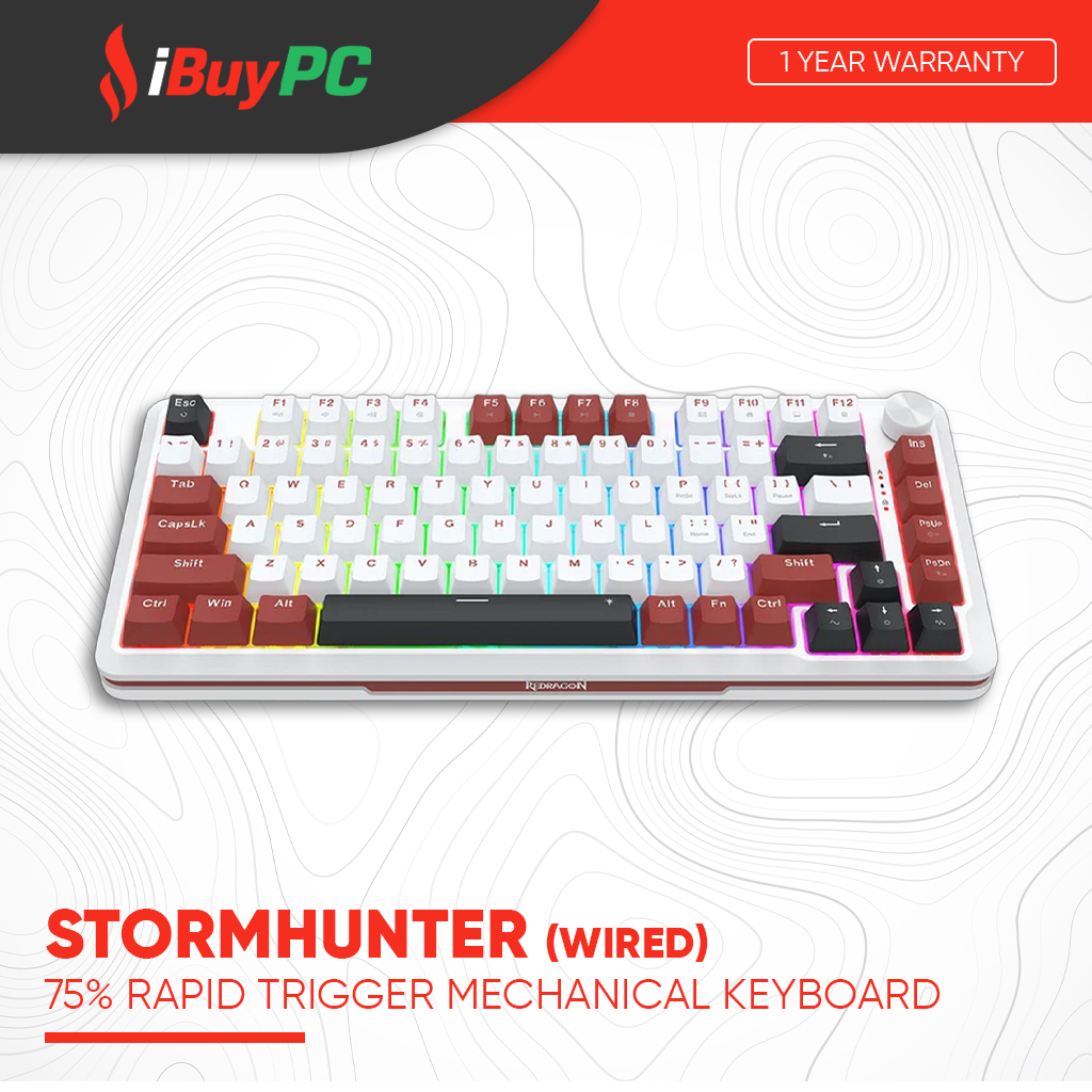 Redragon K721 Stormhunter Wired Rapid Trigger Magnetic Gaming Keyboard Image
