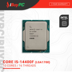 Intel Core i5-14400F | 10 Cores, 16 Threads | LGA1700 (Tray)