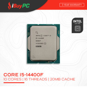Intel Core i5-14400F | 10 Cores, 16 Threads | LGA1700 (Tray)