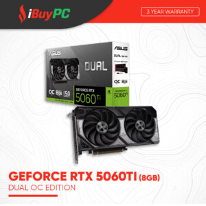 ASUS Dual GeForce RTX 5060 TI OC Edition 8GB GDDR7