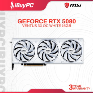 MSI GeForce RTX 5080 Ventus 3X OC White 16GB GDDR7