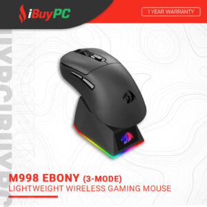 Redragon M998 Ebony Standard Lightweight Wireless Gaming Mouse