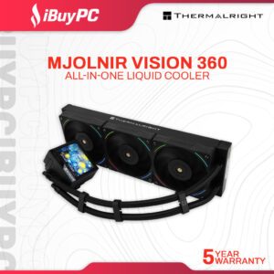 Thermalright Mjolnir Vision ARGB 360mm AIO Liquid Cooler - Black