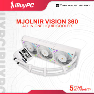 Thermalright Mjolnir Vision ARGB 360mm AIO Liquid Cooler - White