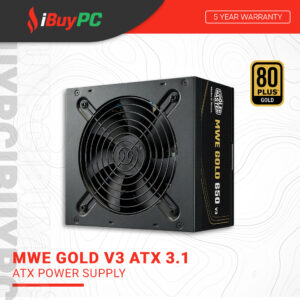Cooler Master MWE Gold V3 ATX3.1 650W 80Plus Gold Power Supply