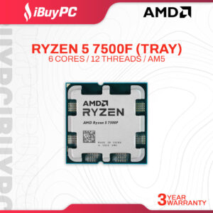 AMD Ryzen 5 7500F | 6 Cores, 12 Threads | AM5 (Tray)