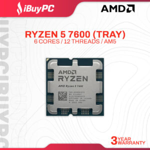 AMD Ryzen 5 7600 | 6 Cores, 12 Threads | AM5 (Tray)