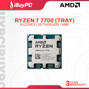 AMD Ryzen 7 7700 | 8 Cores, 16 Threads | AM5 (Tray)