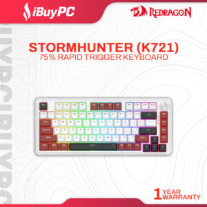 Redragon K721 Stormhunter Wired Rapid Trigger Magnetic Gaming Keyboard