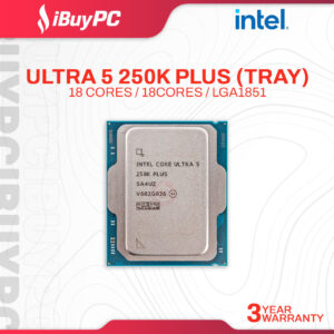 Intel Core Ultra 5 250K Plus | 18 Cores, 18 Threads | LGA1851 (Tray)