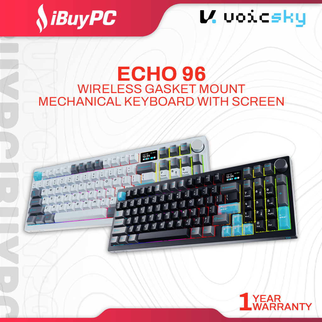 VOICSKY Echo 96 Wireless Mechanical Keyboard ( Dark / Light) Image