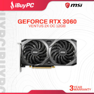 MSI GeForce RTX 3060 Ventus 2X OC 12GB GDDR6