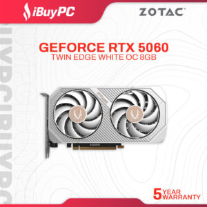 Zotac Gaming GeForce RTX 5060 Twin Edge OC White 8GB GDDR7