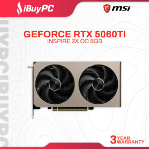 MSI GeForce RTX 5060TI Inspire 2X OC 8GB GDDR7