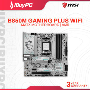 MSI B850M Gaming Plus WIFI mATX Motherboard | AM5