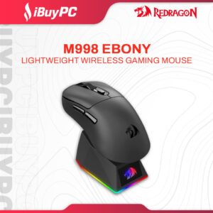 Redragon M998 Ebony Standard Lightweight Wireless Gaming Mouse
